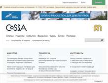 Tablet Screenshot of cossa.ru